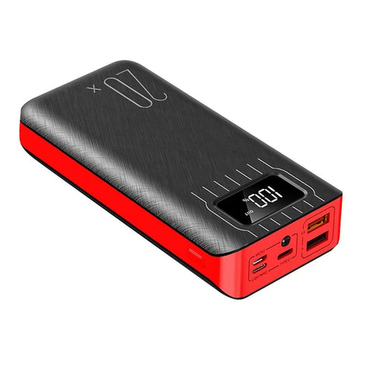 Wireless charging bank with integrated flashlight